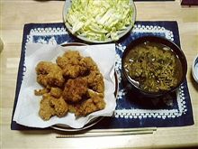 本日の晩飯