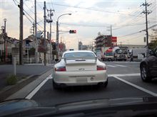 ポルシェGT3とランデブー♪