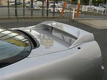 タイテック０２Ｒタイプリヤスポイラー装着