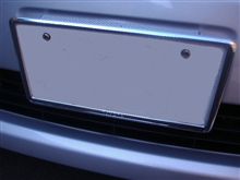 ナンバーフレーム受け取りに。。。