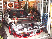 車庫に収まった今夜のＡＷ１１