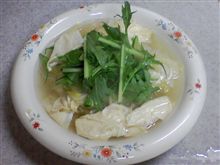 今日の一品 (-^〇^-) 白菜スープ 今日の一品 (-^〇^-) 白菜スープ
