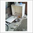 犬小屋を破壊されました