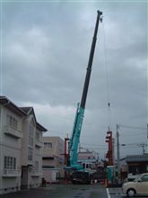 アパートの近くでは