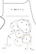第4回みんなで練習しよっ♪コース図発表ｗ