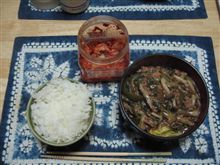 本日の晩飯
