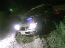 今夜も雪ドリ！…しかし…