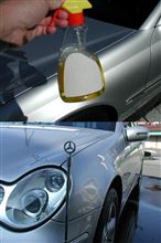 シャンプー節約　希釈液スプレー洗車！！！！。