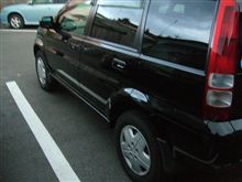 洗車しました。