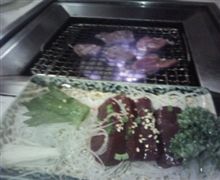 焼き肉中(⌒‐⌒)