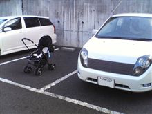 車庫入れ成功・・・