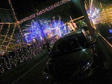 クリスマスイルミネーション【○○女子校前】