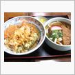 今日のランチは、「満寿美」天丼セット