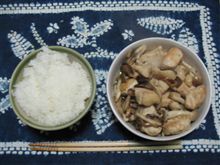 本日の晩飯 本日の晩飯