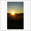 夕日がいい感じ☆