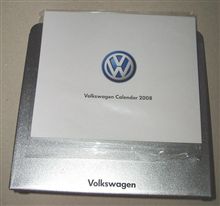 Volkswagen オリジナル 2008年 卓上Calendar  