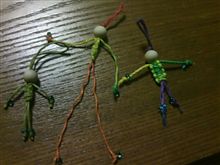 幸運人形作ってた(笑)