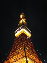 東京タワーのクリスマスイルミ