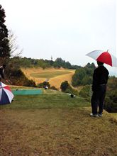 ♪初の雨ラウンド(-ω-;)