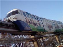 名鉄モノレールと犬山成田山