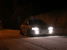 雪道アタック　～富士五湖周辺～