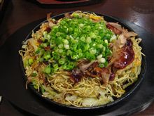 今日のお好み焼き
