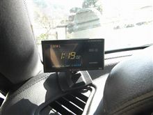 レーダー探知器取り付け編