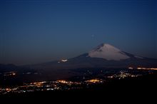 月夜の富士山