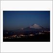 月夜の富士山