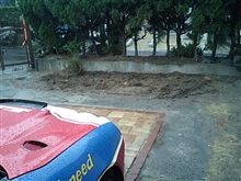 今日は…雨(泣)