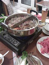 昨日の夕食は「火鍋」