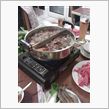 昨日の夕食は「火鍋」