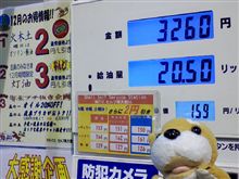 ２円下がってました～今年最後の給油