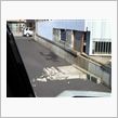 駐車場のブロック塀が崩壊