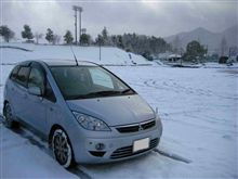 雪道ドライブ