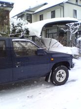 大雪の帰省