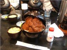 ソースカツ丼食べてきました