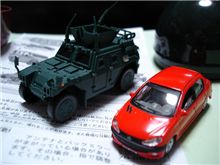 「陸自車輌　超精密リアルモデル」