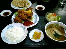唐揚げ定食～♪