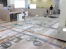 久々の夜間作業 久々の夜間作業