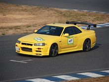 すきぞ号、筑波サーキットを走る