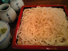 お蕎麦が美味しかった