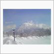 お昼の羊蹄山