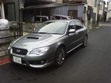 B4を代車に借りました。 B4を代車に借りました。