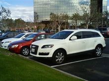 中国チーム(台湾、香港含む)はAudi Q7 中国チーム(台湾、香港含む)はAudi Q7