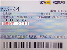 第2258回 ナンバーズ4 第2258回 ナンバーズ4