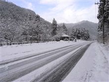 雪です