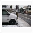 今年2度目の積雪です。