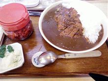 西暦2008年、1月最後のカツカレー。 西暦2008年、1月最後のカツカレー。