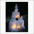 第９回智頭宿雪まつり　明日まで